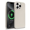 Etui CRONG Color Cover Magnetic MagSafe do Apple iPhone 15 Pro Kamienny beż Dominujący kolor Beżowy
