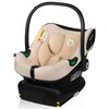 Fotelik samochodowy LIONELO Astrid i-Size 40-87 cm (0-13 kg) Beżowy Kategoria wagowa 0-13 kg