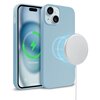 Etui CRONG Color Cover Magnetic MagSafe do Apple iPhone 15 Błękitny Kompatybilność Apple iPhone 15