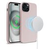 Etui CRONG Color Cover Magnetic MagSafe do Apple iPhone 15 Piaskowy róż Kompatybilność Apple iPhone 15