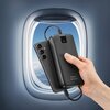Powerbank HAMA PD 10 10000 mAh Antracytowy Typ kabla Kabel USB-C - USB-C