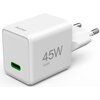 Ładowarka sieciowa HAMA Supermini GaN PD/QC 45W Biały