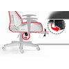 Fotel COBRA Rebel CR207 Biały Podświetlenie RGB Nie