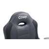 Fotel COBRA Junior Pro CRF-2306 Czarny Poduszka lędźwiowa Nie