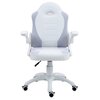 Fotel COBRA Junior Pro CRF-2307 Biały Regulowane oparcie Nie