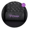 Fotel COBRA Draco CRF190 Czarno-różowy Wysokość siedziska [cm] 44 - 52