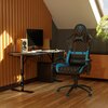 Fotel COBRA Draco CRF192 Czarno-niebieski Rekomendowany wzrost [cm] 170 - 190