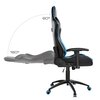 Fotel COBRA Draco CRF192 Czarno-niebieski Regulowane oparcie Tak