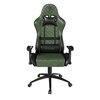 Fotel COBRA Draco CRF194 Zielono-czarny Materiał obicia Skóra ekologiczna PU