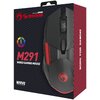 Mysz MARVO M291 Czarny Dla graczy Tak