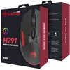 Mysz MARVO M291 Czarny Typ myszy Optyczna