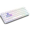 Klawiatura SAVIO Whiteout X2 Outemu Blue Hot Swap Komunikacja z komputerem Przewodowa
