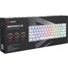 Klawiatura SAVIO Whiteout X2 Outemu Blue Hot Swap Interfejs USB
