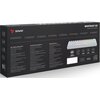 Klawiatura SAVIO Whiteout X2 Outemu Brown Hot Swap Typ klawiatury Mechaniczna