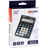 Kalkulator ELEVEN CMB1001-BK Zasilanie bateryjno-słoneczne, 4 pamięci Funkcje matematyczne Procenty
