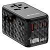 Adapter podróżny VERBATIM UTA-10 USB-A 3 x USB-C PD QC 4+ (Globalny)
