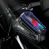 Torba rowerowa na ramę WILDMAN XT5 Czarny Materiał TPU