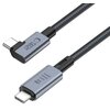 Kabel USB Typ-C - USB Typ-C TECH-PROTECT UltraBoost Max 1.5 m Szary Obsługiwane zasilanie [W] do 240