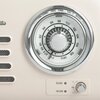 Radio VINTAGE CUISINEAnalogowe Przenośne Chrom Kremowy Radio Analogowe