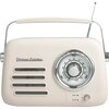 Radio VINTAGE CUISINEAnalogowe Przenośne Chrom Kremowy Rodzaj Przenośne
