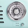 Radio VINTAGE CUISINE Analogowe Przenośne Chrom Miętowy Radio Analogowe