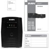 Zasilacz UPS SVEN Pro 800 Interfejs Schuko - x2