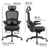 Fotel DIABLO CHAIRS V-Light Czarny Regulacja podłokietników Góra - dół