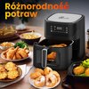 Air Fryer Frytkownica beztłuszczowa EXTRALINK SJ-650 Funkcje Programator czasowy, Regulacja temperatury