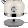 Czajnik VINTAGE CUISINE Retro Kremowy Funkcje Obrotowa podstawa, Filtr antyosadowy, Wskaźnik poziomu wody, Retro