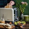 Toster VINTAGE CUISINE Retro Chromowany Kremowy Liczba tostów 2