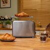 Toster VINTAGE CUISINE Retro Chromowany Srebrny Liczba tostów 2