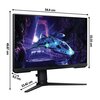 Monitor SAMSUNG Odyssey G3 S24DG300EU 24" 1920x1080px 180Hz 1 ms [MPRT] Przeznaczenie Dla gracza