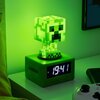 Lampka gamingowa PALADONE Minecraft Creeper Icon Alarm Clock Rodzaj Budzik