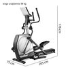 Orbitrek eliptyczny CYBO Cross E3000 10kg 51cm Rodzaj oporu Elektromagnetyczny