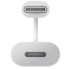 Adapter USB Typ C - Lightning ENERGEA Bazic GoCharge 27W Biały Pozłacane styki Nie