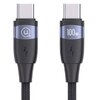 Kabel USB-C - USB-C USAMS US-SJ632 100W 1.2 m Czarny