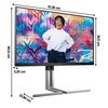 Monitor AOC Graphic Pro Q27U3CV 27" 2560x1440px IPS 4 ms [GTG] Częstotliwość odświeżania obrazu [Hz] 75