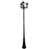 Lampa ogrodowa GOLDLUX Liguria 313423 Czarny