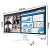 Monitor EIZO FlexScan EV3450XC-WT 34.1" 3440x1440px IPS Curved Częstotliwość odświeżania obrazu [Hz] 60