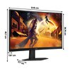 Monitor AOC Agon C27G4ZXE 27" 1920x1080px 280Hz 0.3 ms [MPRT] Curved Przeznaczenie Dla gracza
