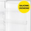Lodówka SMITH&BROWN SFTTF-212-SE3 85cm Srebrna Zmiana kierunku otwierania drzwi Tak