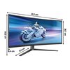 Monitor PHILIPS Evnia 34M2C6500/00 34" QD-OLED 3440x1440px 175Hz 0.03 ms [GTG] Curved Przeznaczenie Dla gracza