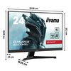 Monitor IIYAMA G-Master G2470HSU-B6 23.8" 1920x1080px IPS 180Hz 0.2 ms [MPRT] Przeznaczenie Dla gracza