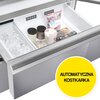 Lodówka HAIER HFR79F19EFGK Side by Side No Frost 190cm Szafirowe szkło Kolor / wykończenie boków Szafirowe szkło