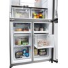 Lodówka HAIER HCR7818DNMM Side by Side No Frost 181.5cm Inox Funkcje dodatkowe Aplikacja hOn