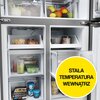 Lodówka HAIER HCR7818DNMM Side by Side No Frost 181.5cm Inox Sterowanie Elektroniczne