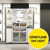 Lodówka HAIER HCR7818DNMM Side by Side No Frost 181.5cm Inox Liczba drzwi 4