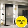 Lodówka HAIER HCR7818DNMM Side by Side No Frost 181.5cm Inox Kolor / wykończenie boków Inox