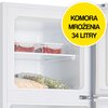 Lodówka SMITH&BROWN SFTF-111-WE3 125cm Biała Kolor producenta Biały