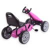 Gokart na pedały MILLY MALLY Power Różowy Wymiary [mm] 520 x 615 x 1000